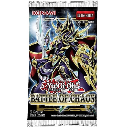 Yu-Gi-Oh! Battle of Chaos - Booster Pakke - Yu-Gi-Oh kort